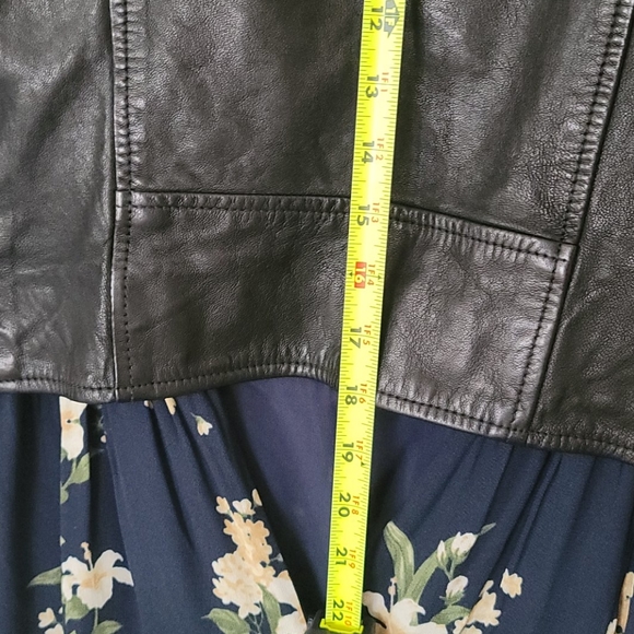 Aritzia Richards Leather Biket Jacket - Picture 9 of 14